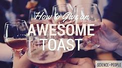 How to Give an Awesome Toast: Advanced Strategies for Speeches