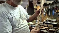 How to make a carved wooden cane