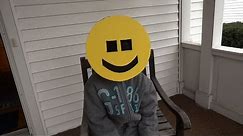 Make a Happy Face Emoji Mask for your Halloween Costume!