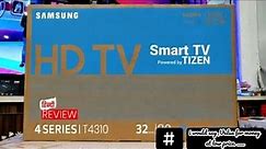 SAMSUNG Smart tv 32 inch HD Ready LED|Unboxing and Review | Wondertainment Series! @TechTalkWith_U