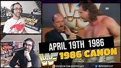 1986 Canon WWF Championship Wrestling 4 19 86