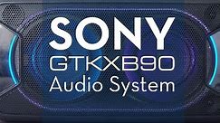 Sony GTK XB90 High Power Home Audio System