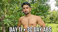 Day 10 / 30 Day Abs Challenge || Effective Exercise For Strong Core
