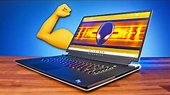 The Most Powerful Alienware Gaming Laptop! x17 R2 Review