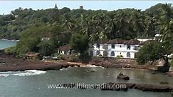Dona paula beach in Goa