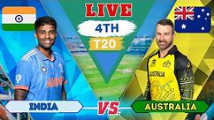 India vs Australia 4th T20I Cricket Match Live Score, IND Vs AUS Live score & commentary #livestream