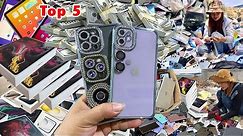 Amazing Top 5!! Found​ Many phones At the landfill & How to Restore abandoned destroyed phone