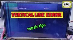 How To Fix Led Tv Vertical Line In Under 3 Minutes / Panel Repair Led Tv 2023 / SLE electronic