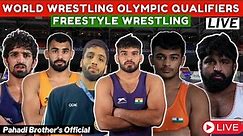 🔴Live : World Wrestling Olympics Qualifiers | Road to Paris 2024 | Freestyle Wrestling Qualifiers