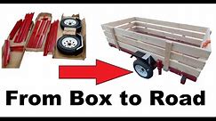 Harbor Freight Trailer Build: Full Assembly from Box to Road | Step-by-Step DIY Guide