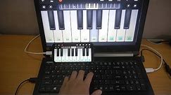 How To Play Piano in computer using computer keyboard | FROM LAPTOP KEYBOARD play PIANO