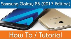 How To Set Up Samsung Galaxy A5