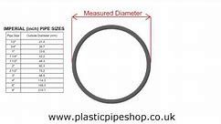 How to measure industrial plastic pvc and abs pipe