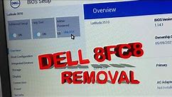 DELL 8FC8 [ ADMIN PASSWORD REMOVAL ] - BIOS FLASHING