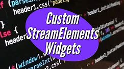 SteamElements Editor Tutorial: Creating Your Own Custom Widgets