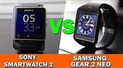 Samsung Gear 2 Neo VS Sony SmartWatch 2 Full Comparison