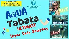 Best Pool Workout: Tabata Edition | Upper Body & Abs Sculpting HIIT