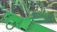 Compact Tractor Bucket Hooks Bolt on with 2" Receiver fit for John Deere 1025r 2320 2025r 2032r 3032e