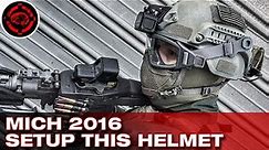 Modernizing the MICH 2000 Full Airsoft Helmet Build