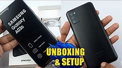 Samsung Galaxy A03s Unboxing & Setup