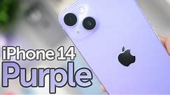 Purple iPhone 14 Unboxing & First Impressions!