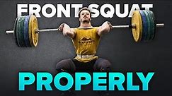 How To Front Squat with Perfect Form