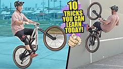 10 MTB TRICKS YOU CAN LEARN TODAY!