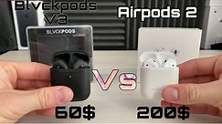 Blvckpods v3 VS Airpods 2