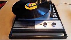 1967 Arvin Phonograph 58P08 & 1970 Philco Ford P715 Autochanger Turntable Portable Record Players