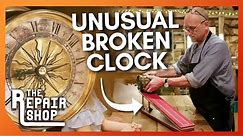 Steve Fletcher Encounters an Unusual Clock that Runs on a Slope | The Repair Shop