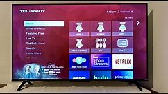 TCL Roku 43" 4K TV Unboxing and Overview