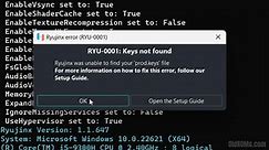 Ryujinx Emulator Prod Keys + Firmware Installation Guide