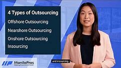 What are the 4 types of Outsourcing