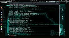 Kali Linux KDE and GHOST theme