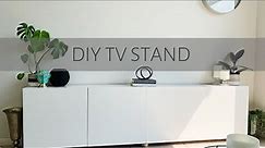 DIY TV Stand | SOUTH AFRICAN DIY YOUTUBER