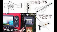 Największa czy najmocniejsza? Jaka antena najlepsza? Mierniki Signal WS6980, Digitsat t610 DVB-T2