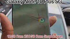 Sweet Deal: Samsung Galaxy Note 10 Plus 5G 12GB Ram 256GB Rom