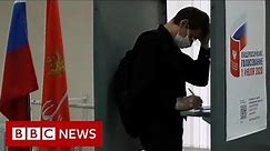 Russians vote on Putin's reforms to constitution - BBC News