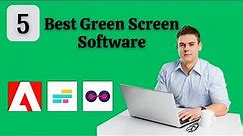 5 Best Green Screen Software