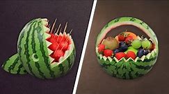 Watermelon Decoration - Watermelon Art - Watermelon Ideas