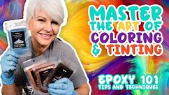 Learn how to color and tint like a pro in our Epoxy 101 video | RK3 Designs