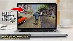 How To Download & Play Gta 5 On PC/Laptop For FREE! (2024)