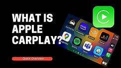 What is Apple CarPlay: A Quick Overview