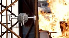 The heat-resistant drone designed to keep firefighters safe