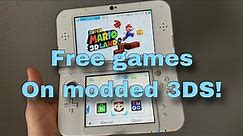 How to install Games on your modded 3DS (if you do not have fbi and homebrew installed)