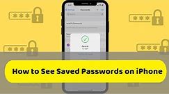 How to See Saved Passwords on iPhone in iOS 17 (Latest 2024)