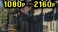 1080p vs 2160p 4K - Red Dead Redemption 2 - RTX 3080 - HD vs 4K