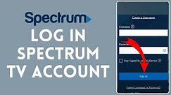 How to Login to Spectrum TV Account (2024) | Sign In to Spectrum Net Account
