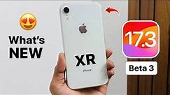 iPhone XR New Update iOS 17.3 Beta 3 - Whats New on iPhone XR
