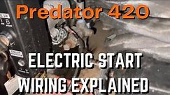 Predator 420 Electric Start Wiring Explained.